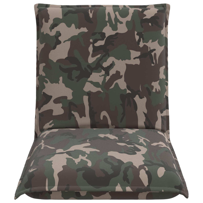 Scaun de podea Verde Army 54 x 64 x 59 cm țesătură - WALTI WALTI