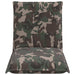 Scaun de podea Verde Army 54 x 64 x 59 cm țesătură - WALTI WALTI