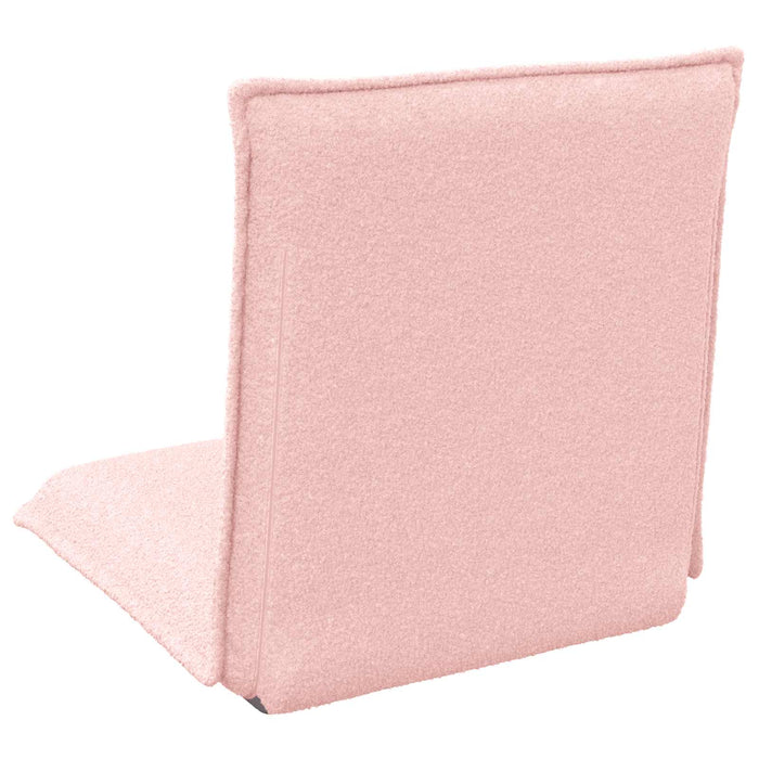 Scaun de podea Roz 54 x 64 x 59 cm Tarfă de oaie - WALTI WALTI