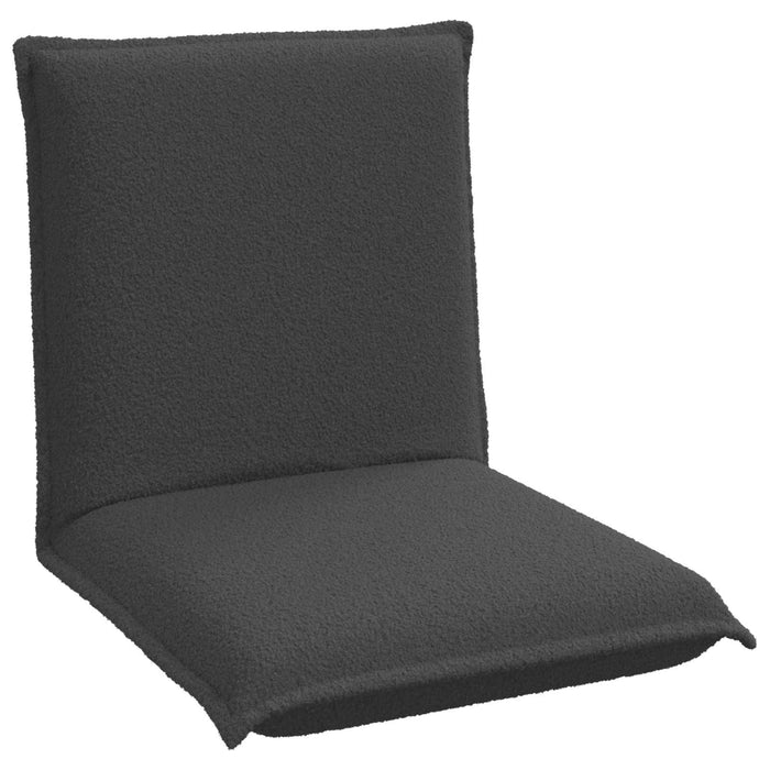 Scaun de podea Gri închis 54 x 64 x 59 cm Tarfă de oaie - WALTI WALTI