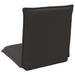 Scaun de podea Negru 54 x 64 x 59 cm Tarfă de oaie - WALTI WALTI