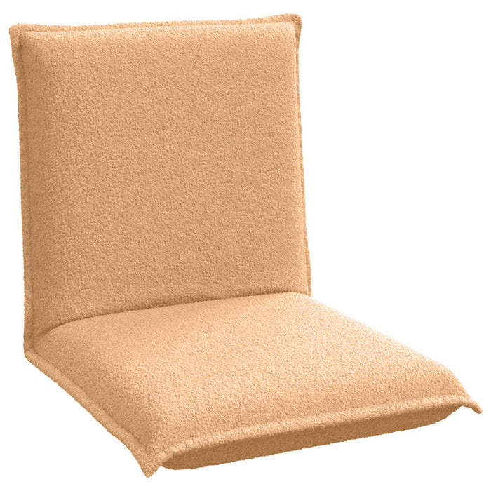 Scaun de podea Bej 54 x 64 x 59 cm Tarfă de oaie - WALTI WALTI