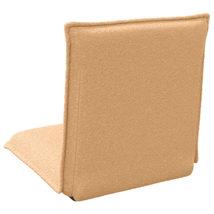 Scaun de podea Bej 54 x 64 x 59 cm Tarfă de oaie - WALTI WALTI