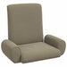 Scaun de podea Kaki 68 x 51 x 56 cm Catifea texturată - WALTI WALTI