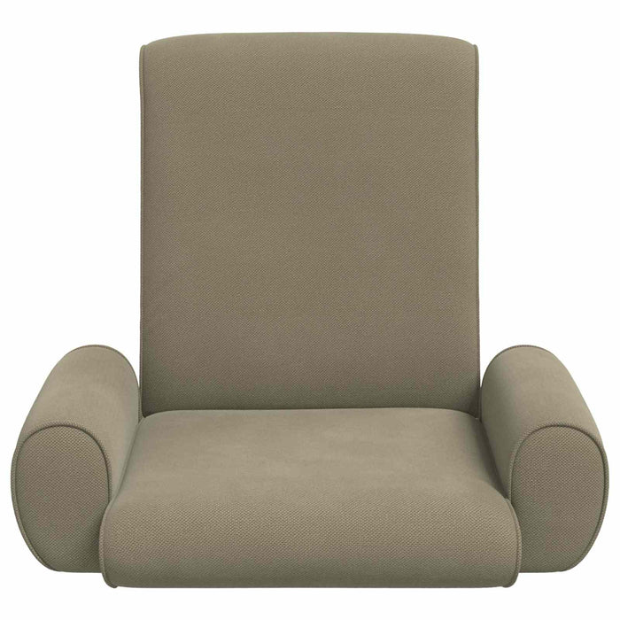 Scaun de podea Kaki 68 x 51 x 56 cm Catifea texturată - WALTI WALTI