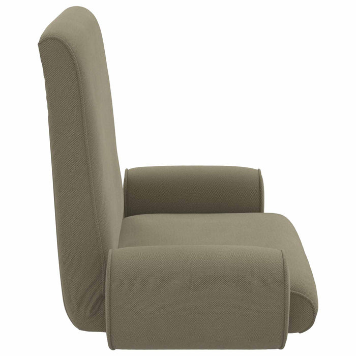 Scaun de podea Kaki 68 x 51 x 56 cm Catifea texturată - WALTI WALTI
