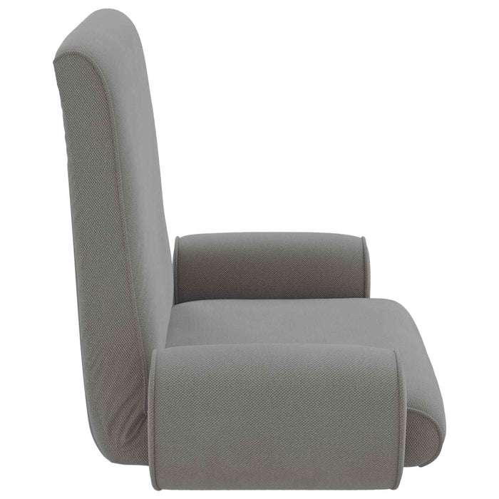 Scaun de podea Gri închis 68 x 51 x 56 cm Catifea texturată - WALTI WALTI