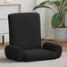 Scaun de podea Negru 68 x 51 x 56 cm Catifea texturată - WALTI WALTI