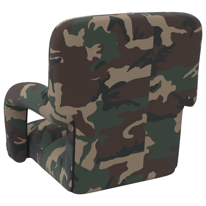 Fotoliu reglabil Verde Army 58 x 62 x 58 cm Țesătură - WALTI WALTI
