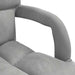 Scaun de podea Gri deschis 58 x 62 x 58 cm Catifea - WALTI WALTI
