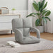 Scaun de podea Gri deschis 58 x 62 x 58 cm Catifea - WALTI WALTI