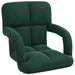 Scaun de podea Verde închis 58 x 62 x 58 cm Catifea - WALTI WALTI