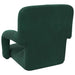 Scaun de podea Verde închis 58 x 62 x 58 cm Catifea - WALTI WALTI
