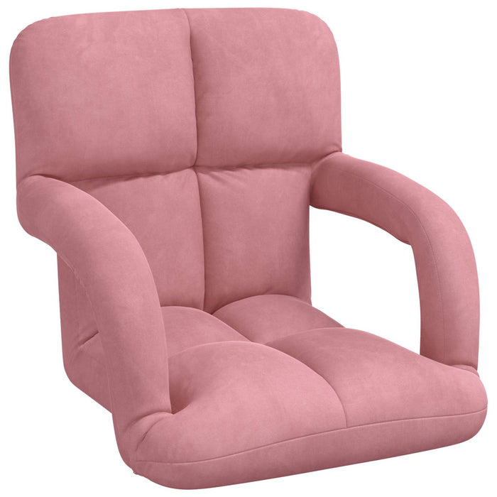 Scaun de podea Roz 58 x 62 x 58 cm Catifea - WALTI WALTI
