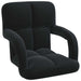 Scaun de podea Negru 58 x 62 x 58 cm Catifea - WALTI WALTI