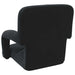 Scaun de podea Negru 58 x 62 x 58 cm Catifea - WALTI WALTI