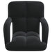 Scaun de podea Negru 58 x 62 x 58 cm Catifea - WALTI WALTI