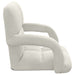 Scaun de podea Crem 58 x 62 x 58 cm Catifea - WALTI WALTI
