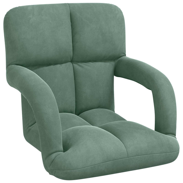 Scaun de podea Verde Mării 58 x 62 x 58 cm Catifea - WALTI WALTI