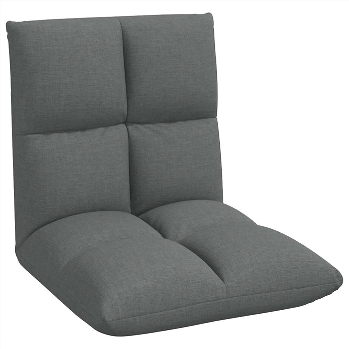 Scaun de podea Gri închis 50 x 61 x 57 cm țesătură - WALTI WALTI