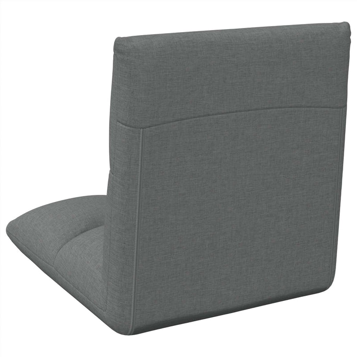 Scaun de podea Gri închis 50 x 61 x 57 cm țesătură - WALTI WALTI