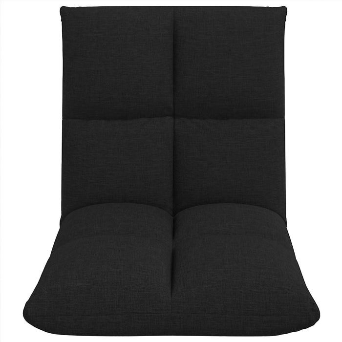 Scaun de podea Negru 50 x 61 x 57 cm țesătură - WALTI WALTI