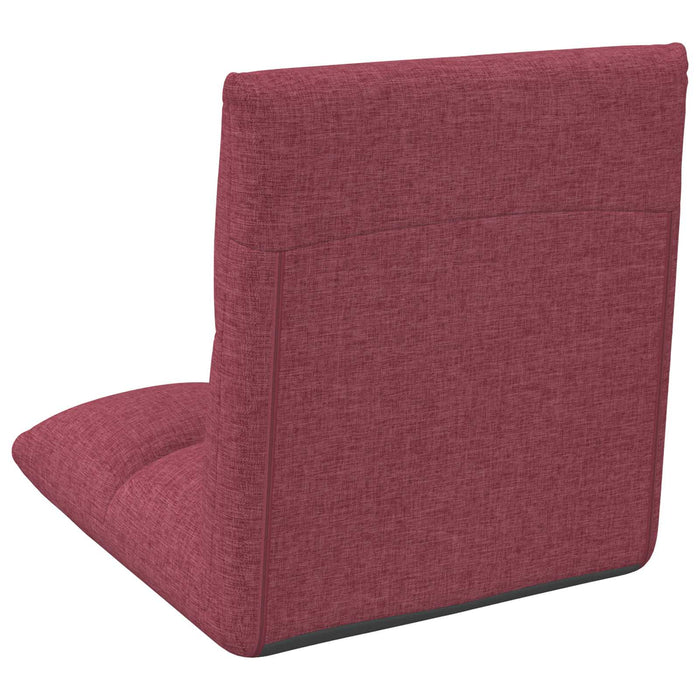 Scaun de podea Roșu Vin 50 x 61 x 57 cm țesătură - WALTI WALTI