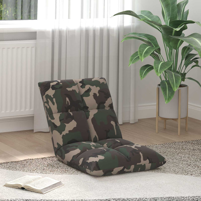 Scaun de podea Verde Army 50 x 61 x 57 cm țesătură - WALTI WALTI