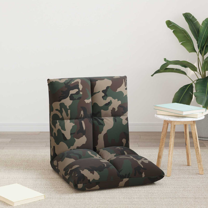 Scaun de podea Verde Army 50 x 61 x 57 cm țesătură - WALTI WALTI