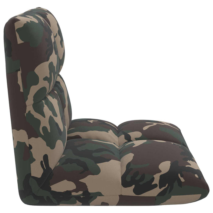 Scaun de podea Verde Army 50 x 61 x 57 cm țesătură - WALTI WALTI