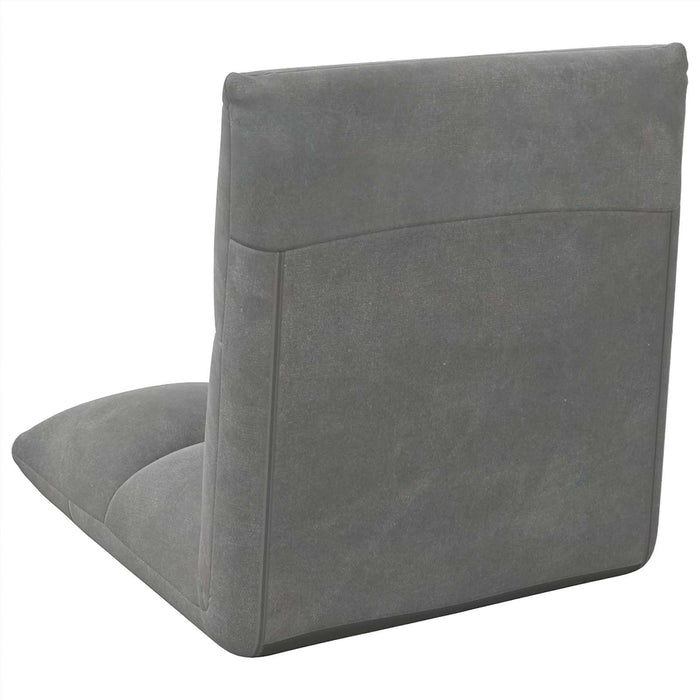 Scaun de podea Gri închis 50 x 61 x 57 cm Catifea - WALTI WALTI