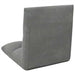 Scaun de podea Gri închis 50 x 61 x 57 cm Catifea - WALTI WALTI
