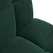 Scaun de podea Verde închis 50 x 61 x 57 cm Catifea - WALTI WALTI