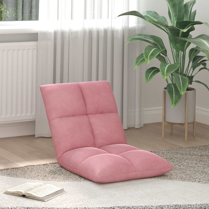 Scaun de podea Roz 50 x 61 x 57 cm Catifea - WALTI WALTI