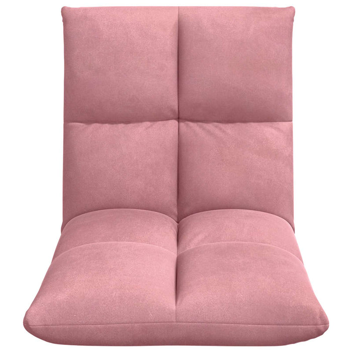 Scaun de podea Roz 50 x 61 x 57 cm Catifea - WALTI WALTI