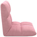 Scaun de podea Roz 50 x 61 x 57 cm Catifea - WALTI WALTI