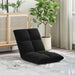 Scaun de podea Negru 50 x 61 x 57 cm Catifea - WALTI WALTI
