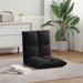 Scaun de podea Negru 50 x 61 x 57 cm Catifea - WALTI WALTI