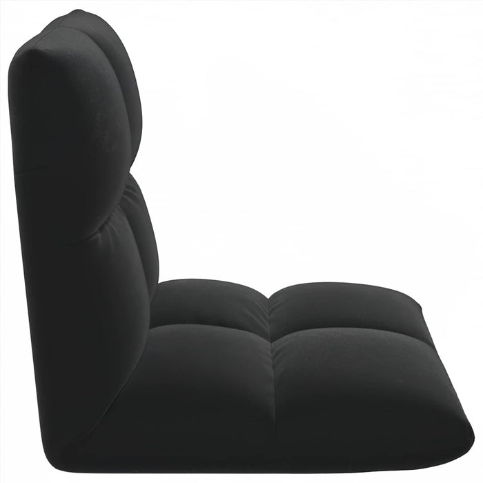 Scaun de podea Negru 50 x 61 x 57 cm Catifea - WALTI WALTI