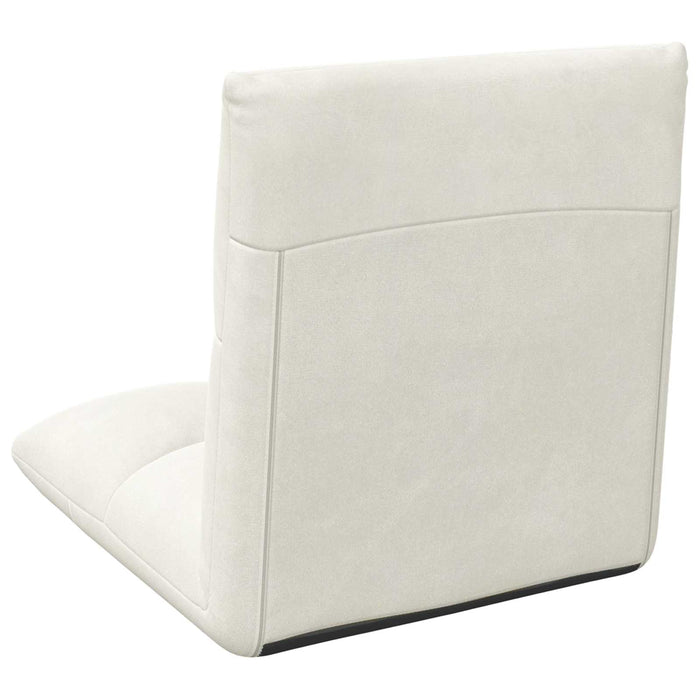 Scaun de podea Crem 50 x 61 x 57 cm Catifea - WALTI WALTI