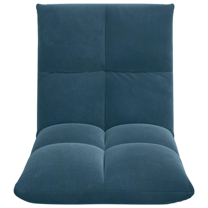 Scaun de podea albastru 50 x 61 x 57 cm Catifea - WALTI WALTI