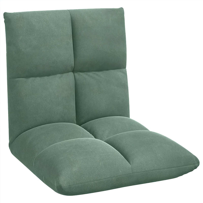 Scaun de podea Verde Mării 50 x 61 x 57 cm Catifea - WALTI WALTI