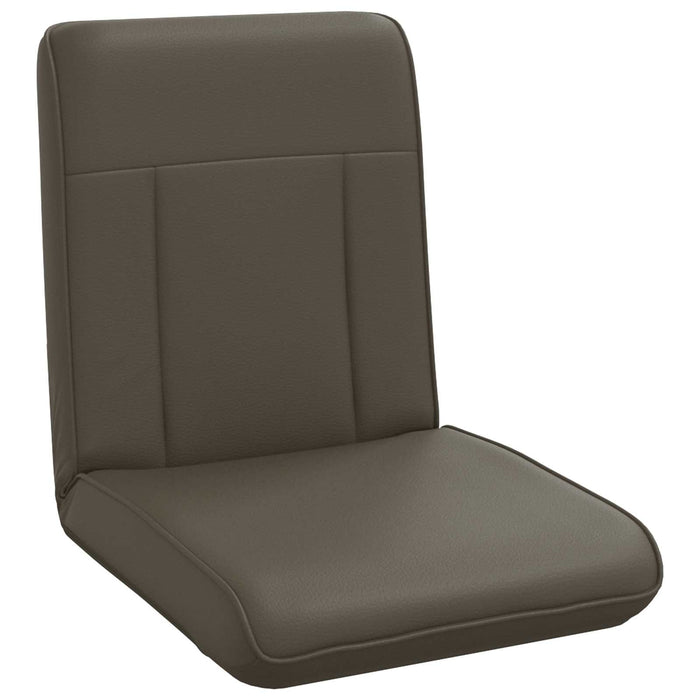 Scaun de podea Gri 50 x 73 x 60 cm Piele artificială - WALTI WALTI