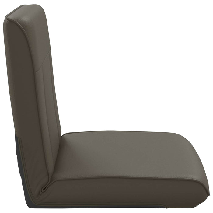 Scaun de podea Gri 50 x 73 x 60 cm Piele artificială - WALTI WALTI