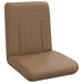 Scaun de podea Cappuccino 50 x 73 x 60 cm Piele artificială - WALTI WALTI