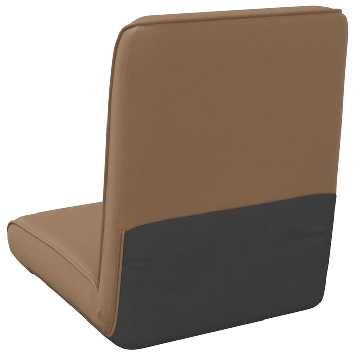 Scaun de podea Cappuccino 50 x 73 x 60 cm Piele artificială - WALTI WALTI