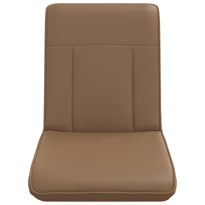 Scaun de podea Cappuccino 50 x 73 x 60 cm Piele artificială - WALTI WALTI
