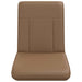 Scaun de podea Cappuccino 50 x 73 x 60 cm Piele artificială - WALTI WALTI