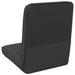 Scaun de podea Negru 50 x 73 x 60 cm Piele artificială - WALTI WALTI