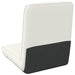 Scaun de podea Alb 50 x 73 x 60 cm Piele artificială - WALTI WALTI